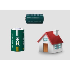 1/2AA Spiral CR14250 Li-MnO2 Battery 600mAh Primary Lithium Manganese Dioxide