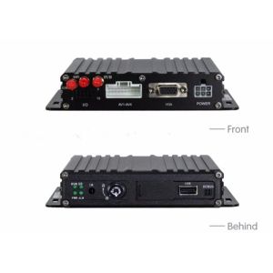 Multifunction Car Auto Secure Memory SD Card Mobile DVR 4 Channel Full D1 AHD