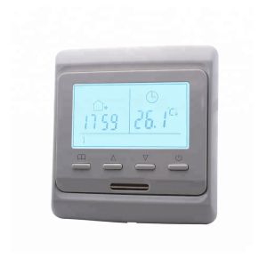 White 86*90*43mm Heated Floor Thermostat Temperature Controller For Warm Floor