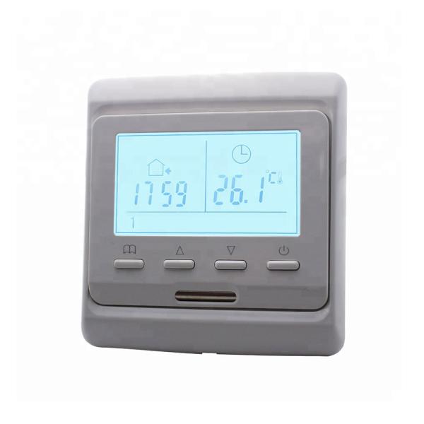 White 86*90*43mm Heated Floor Thermostat Temperature Controller For Warm Floor