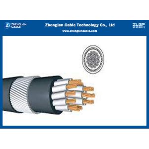0.6/1KV CU/XLPE/PVC 7x2.5 Sqmm Shielded Control Cable Copper Wire Braid IEC60502