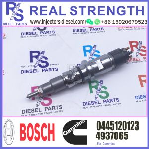 High Quality Diesel Common Rail Fuel Injector 4937065 0445120123 For ISBe Engine