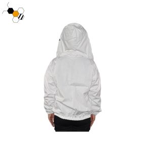 Shrinkable Cuff Hooded Bee Jacket Beekeeping Protective Clothing