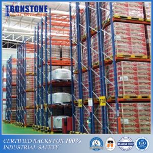 Q355 Steel Double Deep Pallet Rack With Doubled Storage Density