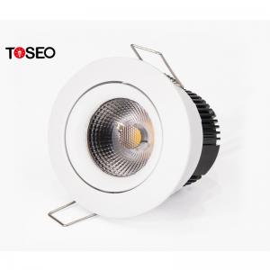 Cheap 11W White Round 90MM Adjustable LED Ceiling Spotlights For Corridor for sale