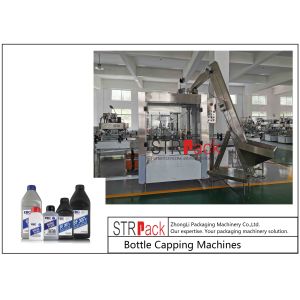 Capacity 6000BPH Rotary Bottle Capper Equipment 3kw 80mm Height