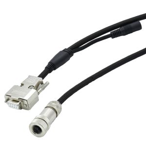 M12 to DB9 Waterproof Connector Cable IP67 IP68 250V 4A