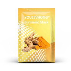 China GMP Certified Unisex YOULEVHONG Turmeric Brightening Facial Mask for All Skin Types on sale