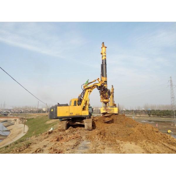 Quality Micro 1.2M Pile Diameter Rotary Bored Hole Pile Driving Equipment Max. Torque 50 KN.M High Stability Low Cost Hydraulic wholesale