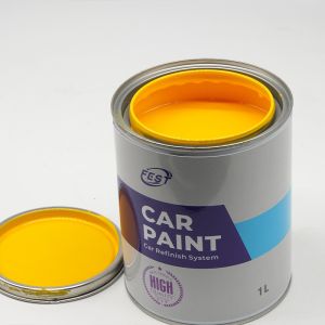 2K Solid Color Paint Yellow Car Paint Car Refinish Paint Auto Body Repair Paint