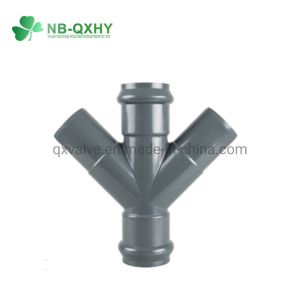 QX DIN Standard Pn10 UPVC Elbow 45ddeg Size 200mm-315mm for Customized