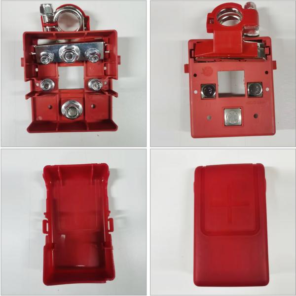 Car Secured Contact Post 32V 400A Battery Distribution Terminal Block Set For Auto Marine Car Trailer RV Boat