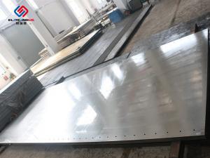 Thermic Oil Heated Hot Press Plates / Stainless Steel Heat Press Machine Parts