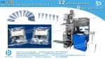 Automatic counting packing machine customized round hole punching and easy tear