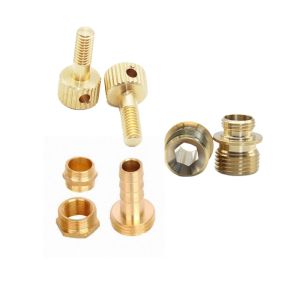 Custom-Made Stainless Steel Auto Turning Mini CNC Brass Machining Parts 5 Axis