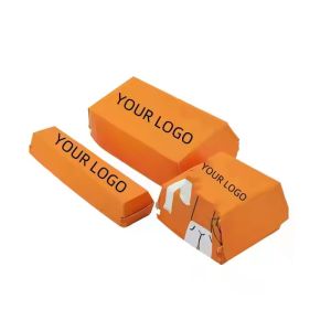 Cheap Eco-Friendly Clamshell Burger Box with Customized Design and Logo for sale