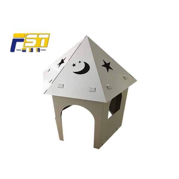 Various Styles Children'S Playhouse Cardboard Furniture Sturdy Load - Bearing Capacity