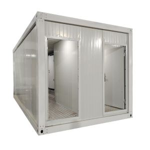 Top Roof Water Proof Prefabricated Single Fast Assembly Portable Toilet Made