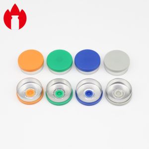 Pharmaceutical Injection Crimp Top Vial Caps Flip Off Type 20.3*7.3mm Size