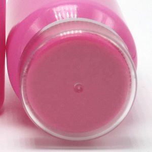 Customized Size PET Collar 120ml Bright Plastic Medicinal Bottle with Two Layer