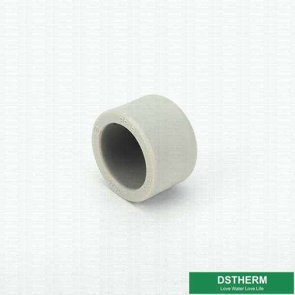 Quality Reducing Shape Ppr Pipe Socket , Plastic Casting Ppr End Cap Lightweight wholesale
