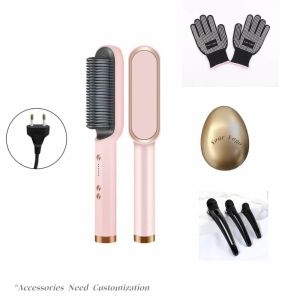 Professional Smoothing And Styling Electric Comb Intelligent Temperature Control