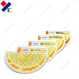 CMKY Heat Seal Bag For Cosmetic Products Customized Shaped Foil Inside