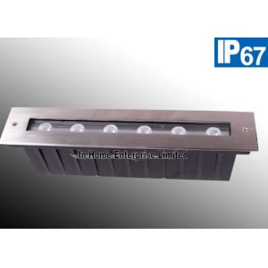 18w Rgb Rectangular Underground Lighting Fixtures Patio Eco - Friendly