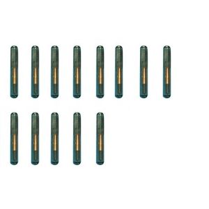 China Bio Glass Rfid Glass Transponder 1.4X8mm For Arowana Fish Dog on sale