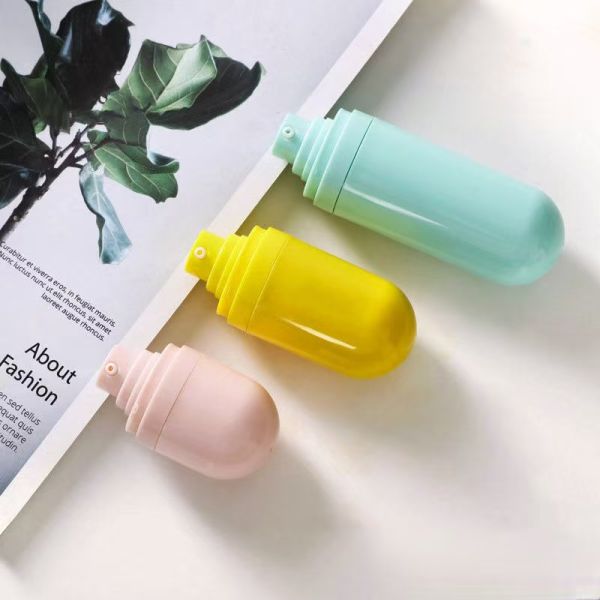 15ml 30ml 50ml Plastic ABS Cosmetic Packaging Luxury Concealer Foundation Lotion Airless Pump Bottle With Clear Cap Mist Sprayer Cream Pump Head
