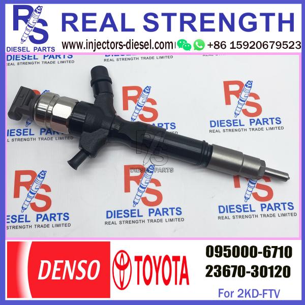 Common Rail Fuel Injector 095000-7440 095000-6710 23670-30230 23670-39165 for TOYO-TA 23670-30120