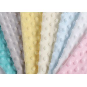 Super Soft Dot Minky Plush Fabric 150CM For Blankets