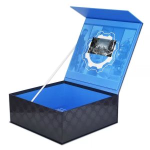 custom print gift box with LCD screen 7 inch/10 inch LCD video box for new