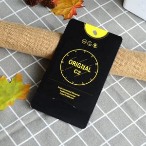 Art Kraft Paper Packaging / Cell Phone Case Packaging With PVC Window