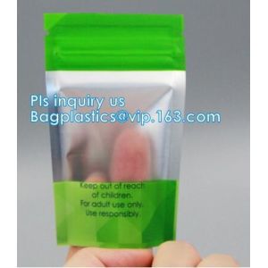 foil mylar k bags /blend smell proof baggies, smell proof medical pharmacy use