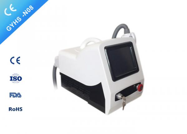 Quality 1 - 10hz Mini Size Nd Yag Laser Tattoo Removal Machine Pain Free With Multifunction wholesale