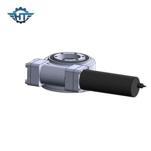 High Precision Worm Solar Small Slew Drive With Quenched Gear Surface For Solar