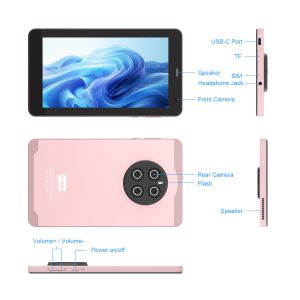 C Idea 7 Inch Tablets With SIM Wifi Android Tablet PC For Students CM518 Pro