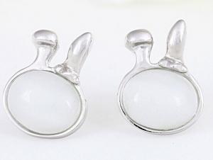 Cheap S925 Sterling Silver Stud Earrings in sterling silver opal earrings big buck Boutique for sale