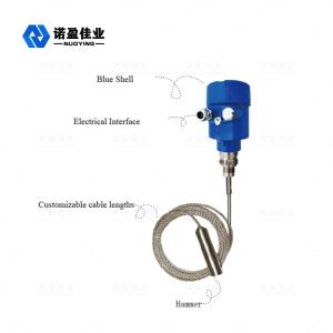 1.8GHz RS485 Guided Wave Radar Level Transmitter with Cable Antenna and ±1mm