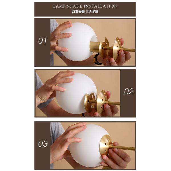 Glass Bubbles molecular chandelier copper living room lamp home restaurant Karrington Chandelier(WH-MI-184)