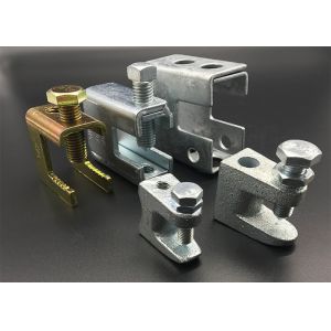 Galvanized Strut Channel Fittings SS304 Scaffold Malleable Cast Iron Beam Clamp