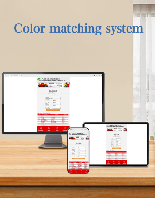 Fast Drying Black Automotive Paint Standard Depth For SAIC Volkswagen 2019