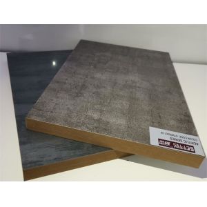 high gloss marble color acrylic faced MDF board, acrylic coated MDF for Kitchen