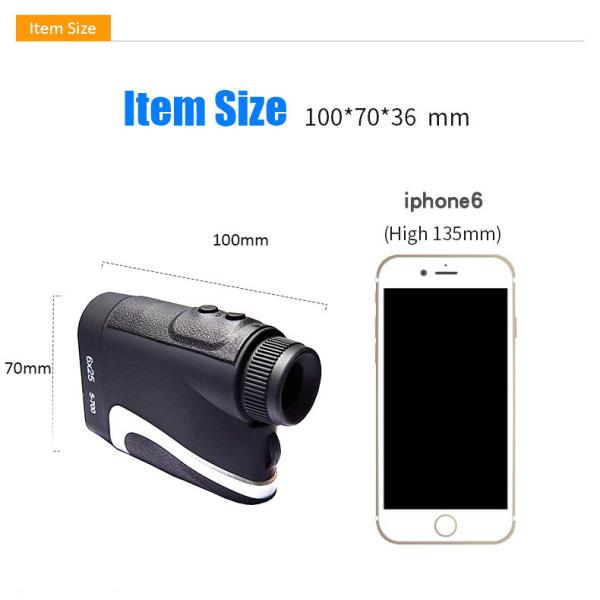 Quality 1500M 7° Rifle Hunting Range Finder Slope Golf Laser Rangefinder wholesale