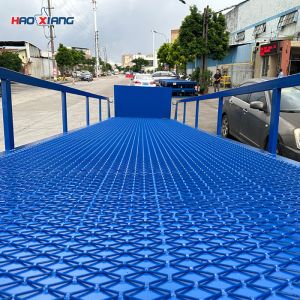 10T Portable Loading Dock Ramps Mobile Yard Ramp For Warehouse