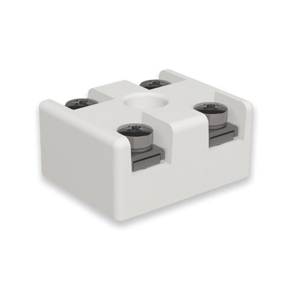 Electrical Connecting Machinable Ceramic Block , Porcelain Terminal Block