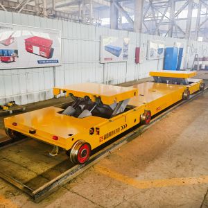 Battery - Operated Transfer Carts 35 Tons Lifting Rail Transfer Cart