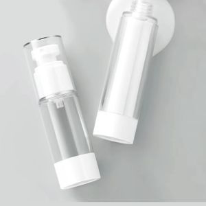 Plastic Airless Bottle 15ml to 120ml with Sprayer Head