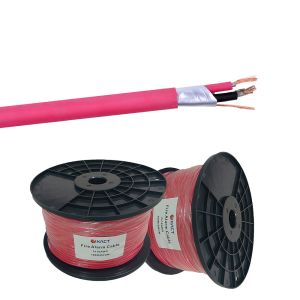 Highly Durable PVC Insulated 2 Core 1.5mm2 FPLR Fire Alarm Cable for CMR